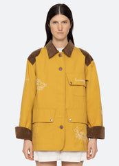 Clyde Barn Jacket Yellow