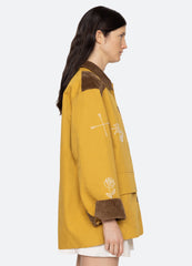 Clyde Barn Jacket Yellow