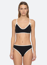 Briella Bikini Top Black