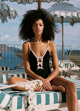 Briella One Piece Black
