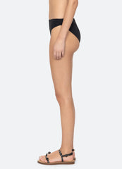 Florian Bikini Bottom Black