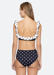 Paulina Bikini Top Navy