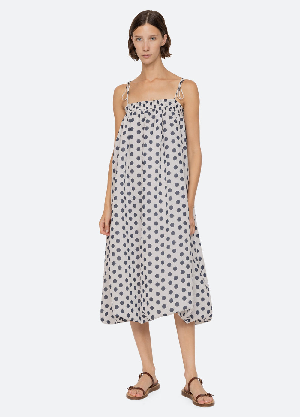 Paulina Coverup Dress White