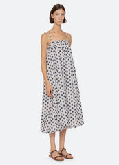 Paulina Coverup Dress White