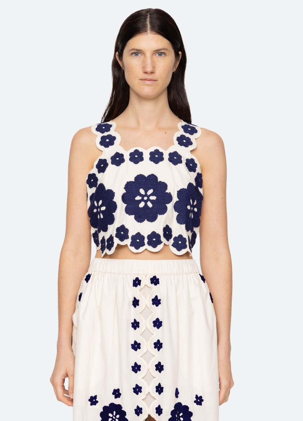 Catrine Top Blue