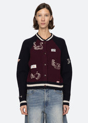 Archer Cardigan Navy