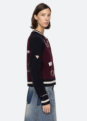 Archer Cardigan Navy