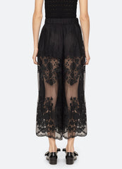 Arielle Pants Black|Cream