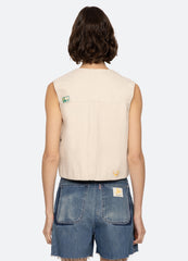 Carolyn Vest Cream