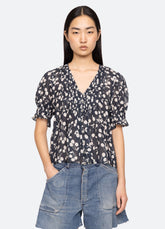 Cheri Top Navy