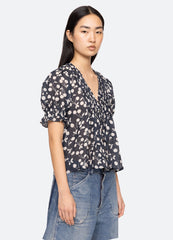Cheri Top Navy