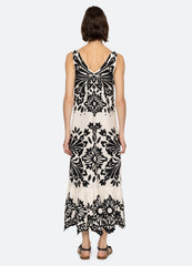Liliana Dress Red|Black