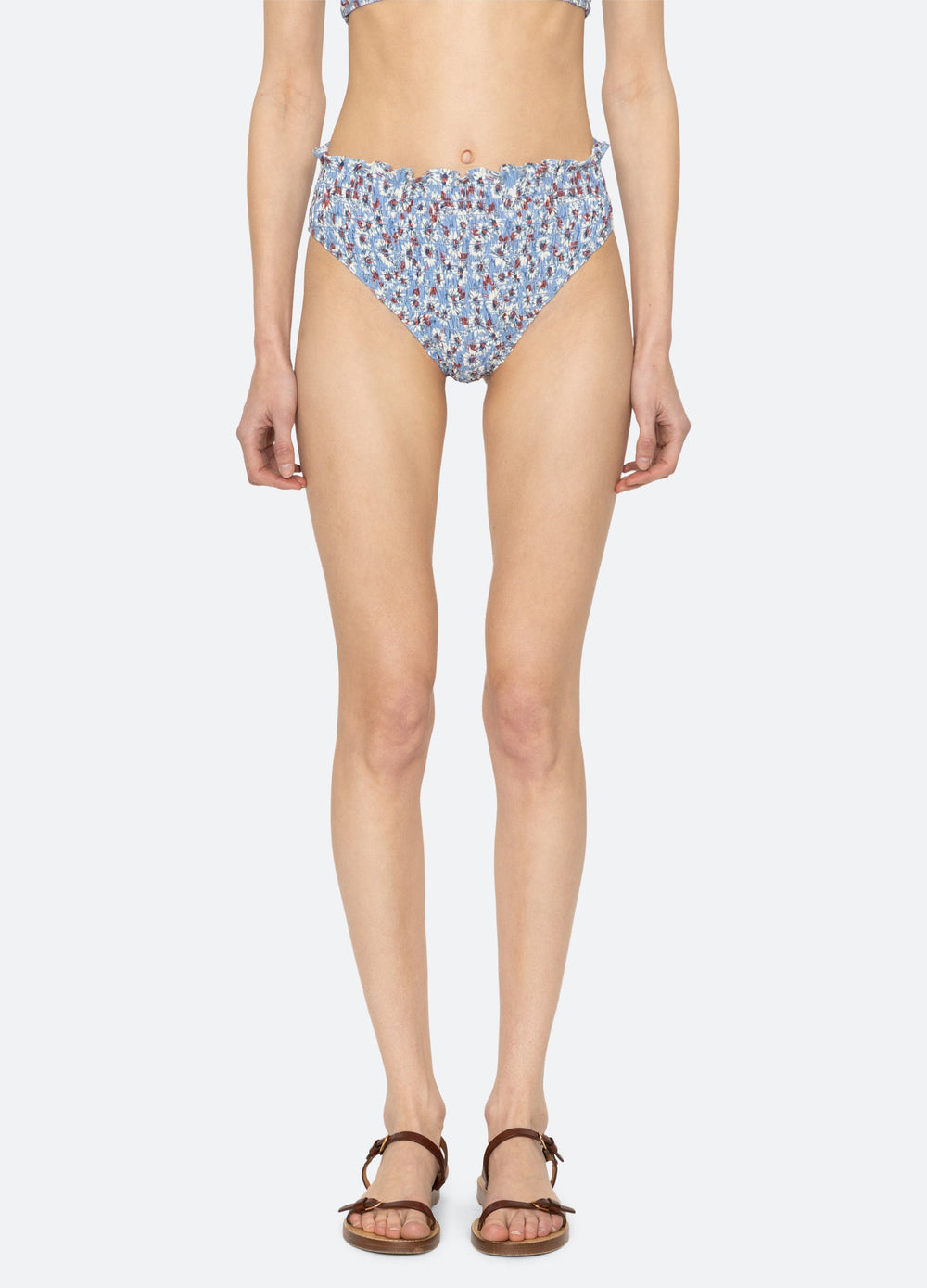 Whitney Bikini Bottom Blue