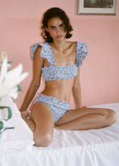 Whitney Bikini Bottom Blue