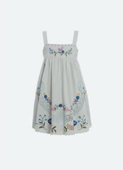 Celia Kids Dress Sky