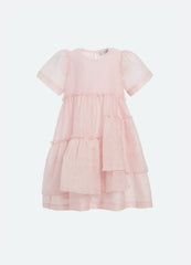 Florence Kids Dress Pink