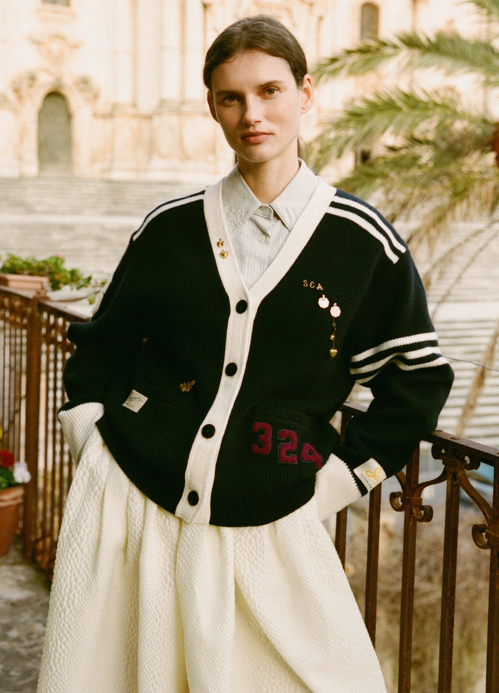 Arther Cardigan Navy
