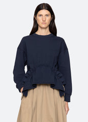 Athena L/S Sweatshirt Navy