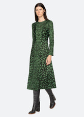 Claude L/S Dress Green