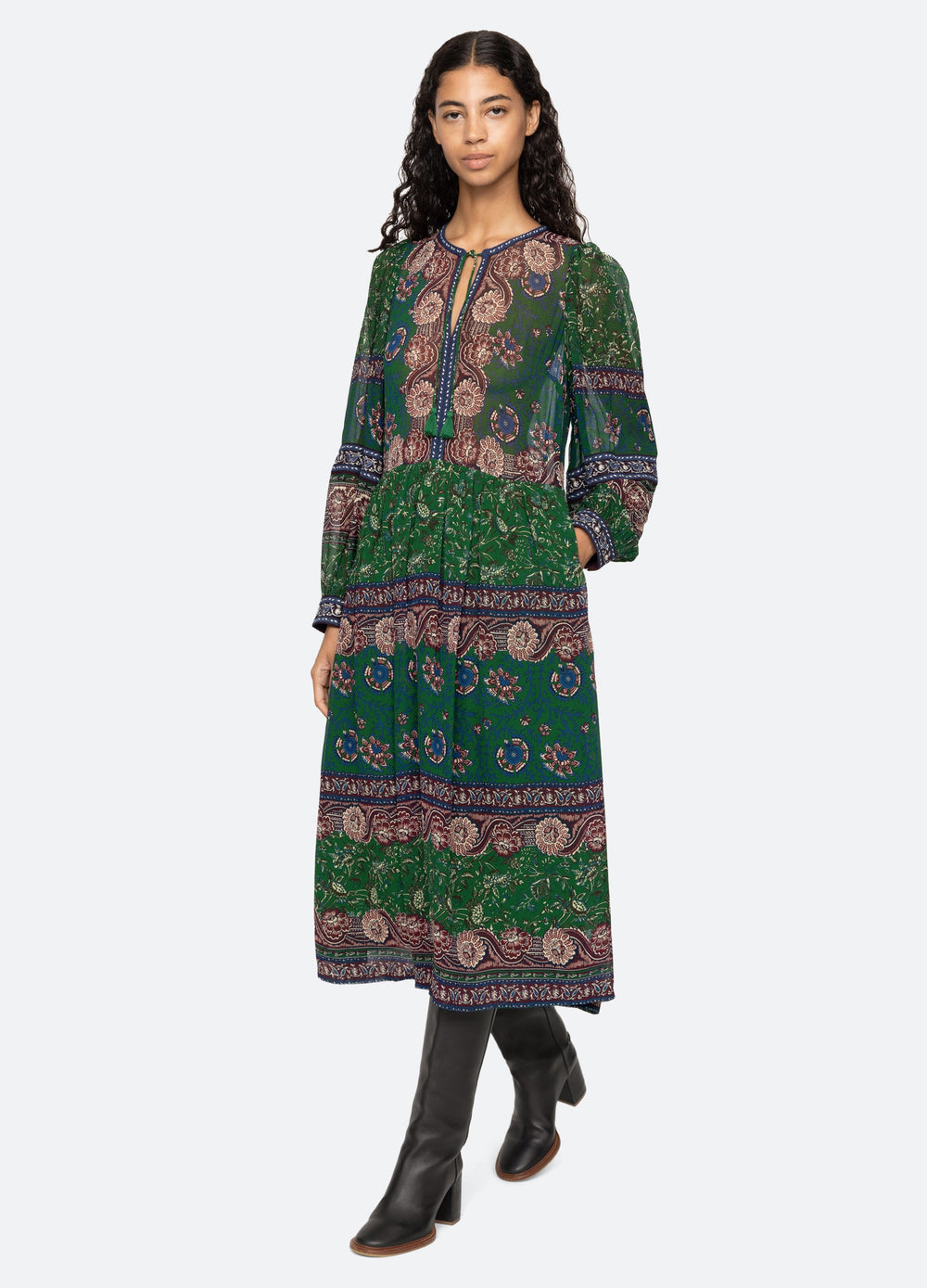 Melba Dress Green