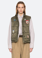 Eira Vest Olive