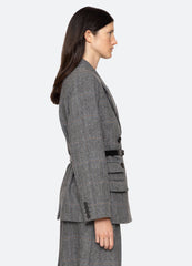 Eleni Blazer Grey