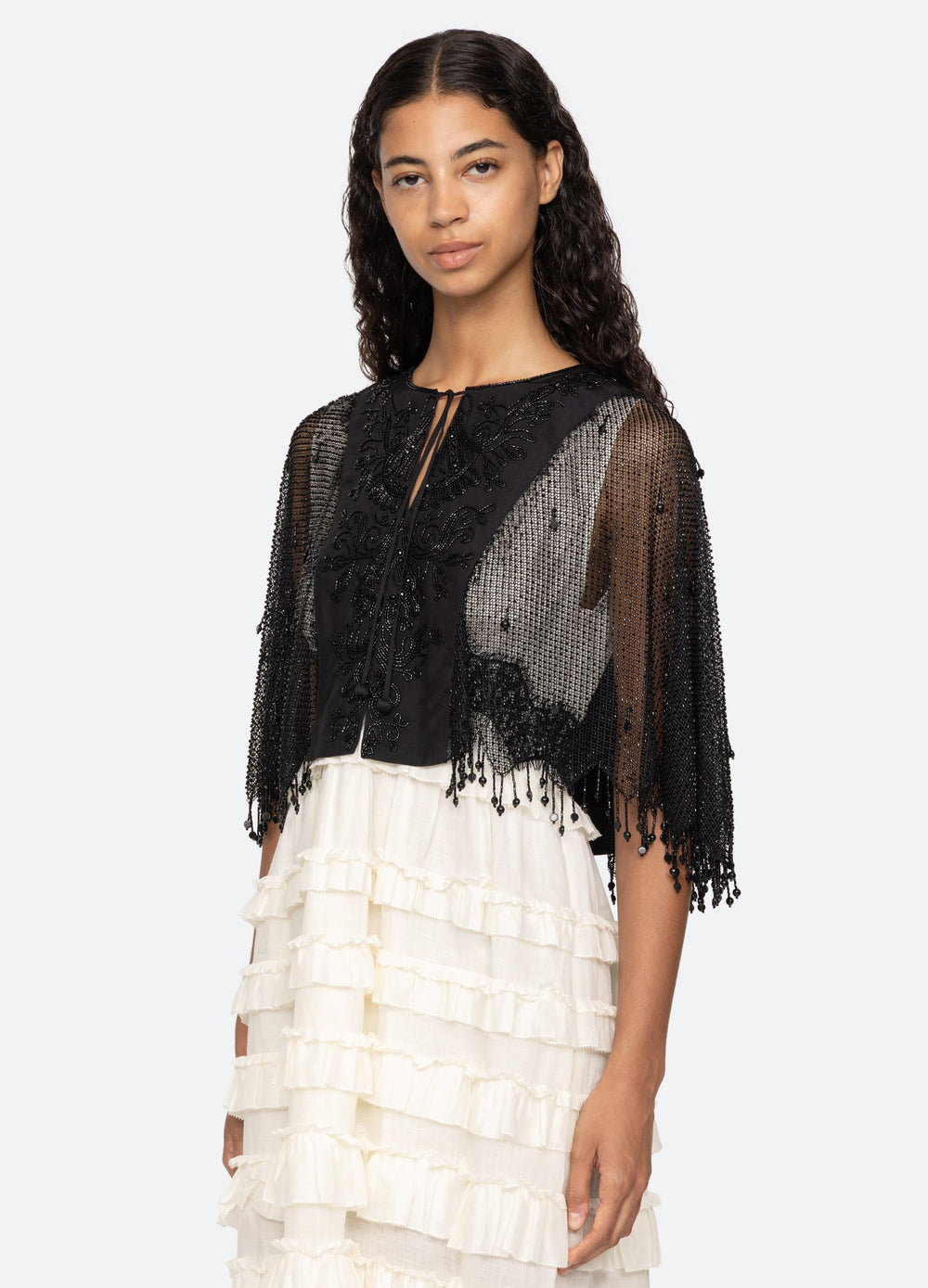 Shanna Cape Black