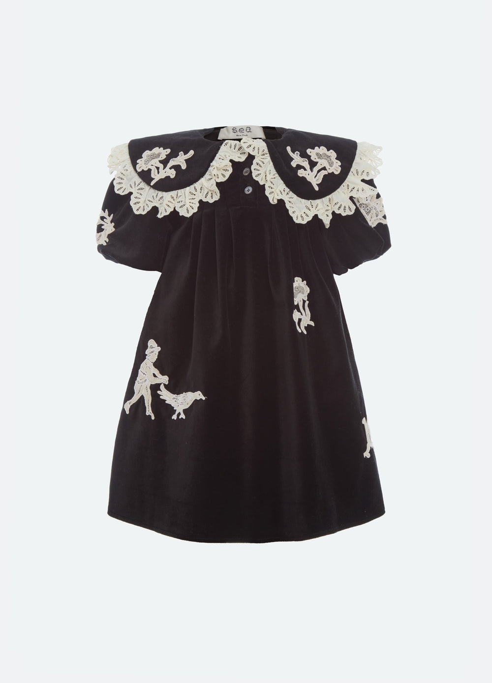 Mika Kids Dress Black