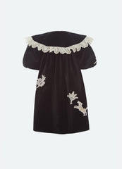 Mika Kids Dress Black