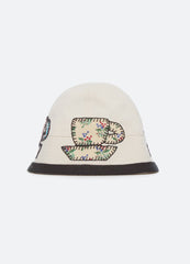 Karmen Hat Cream|Navy