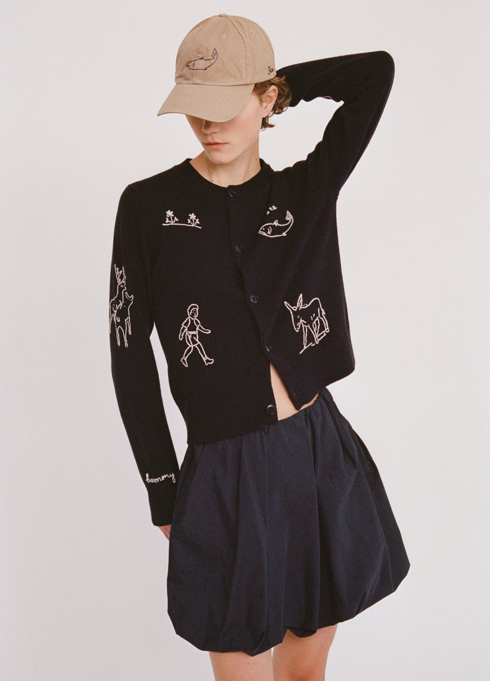Demi Cardigan Navy