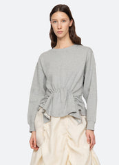 Elegi Sweatshirt Grey|Black