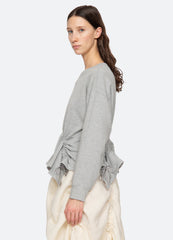 Elegi Sweatshirt Grey|Black