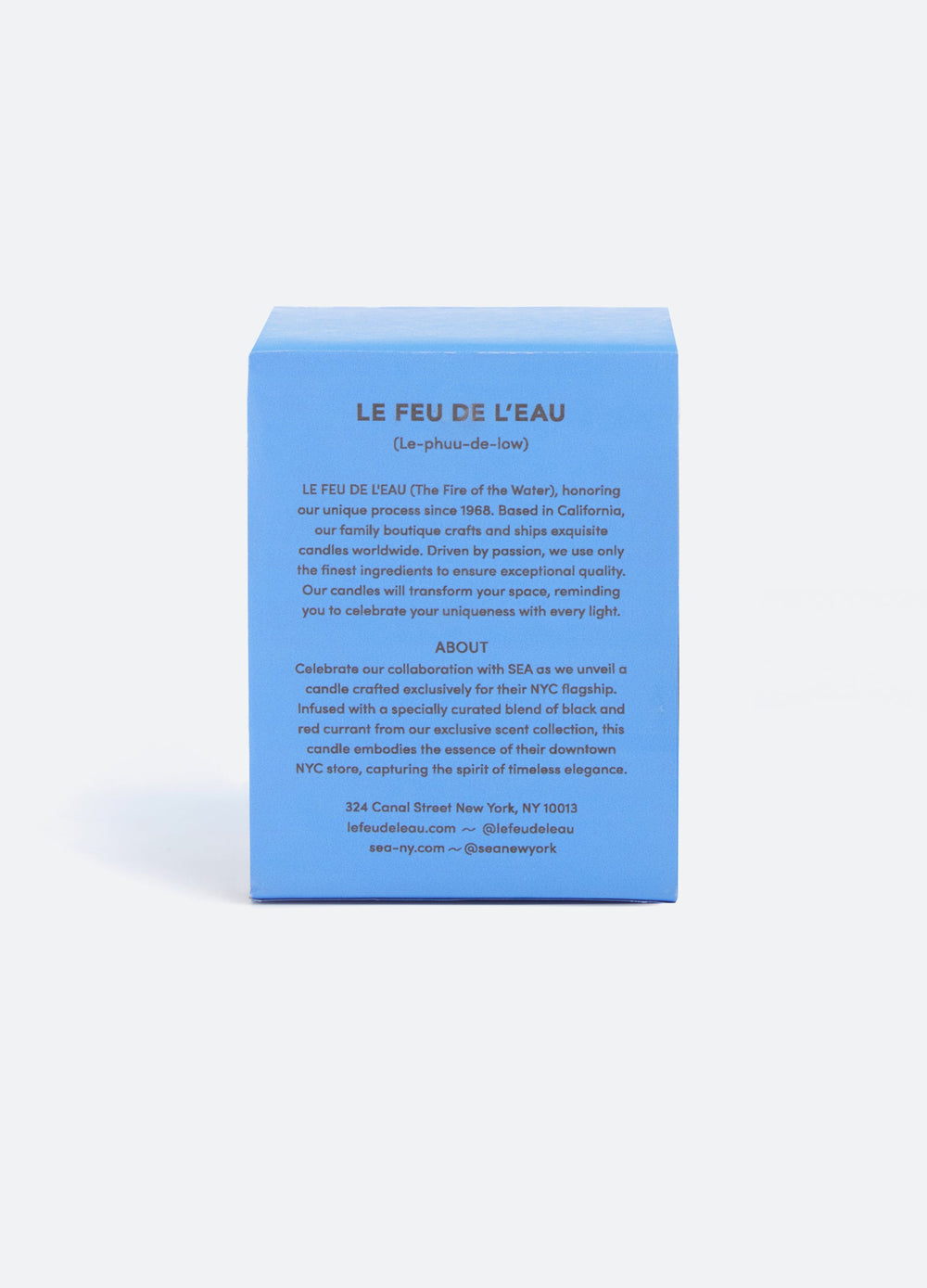 Sea Candle White