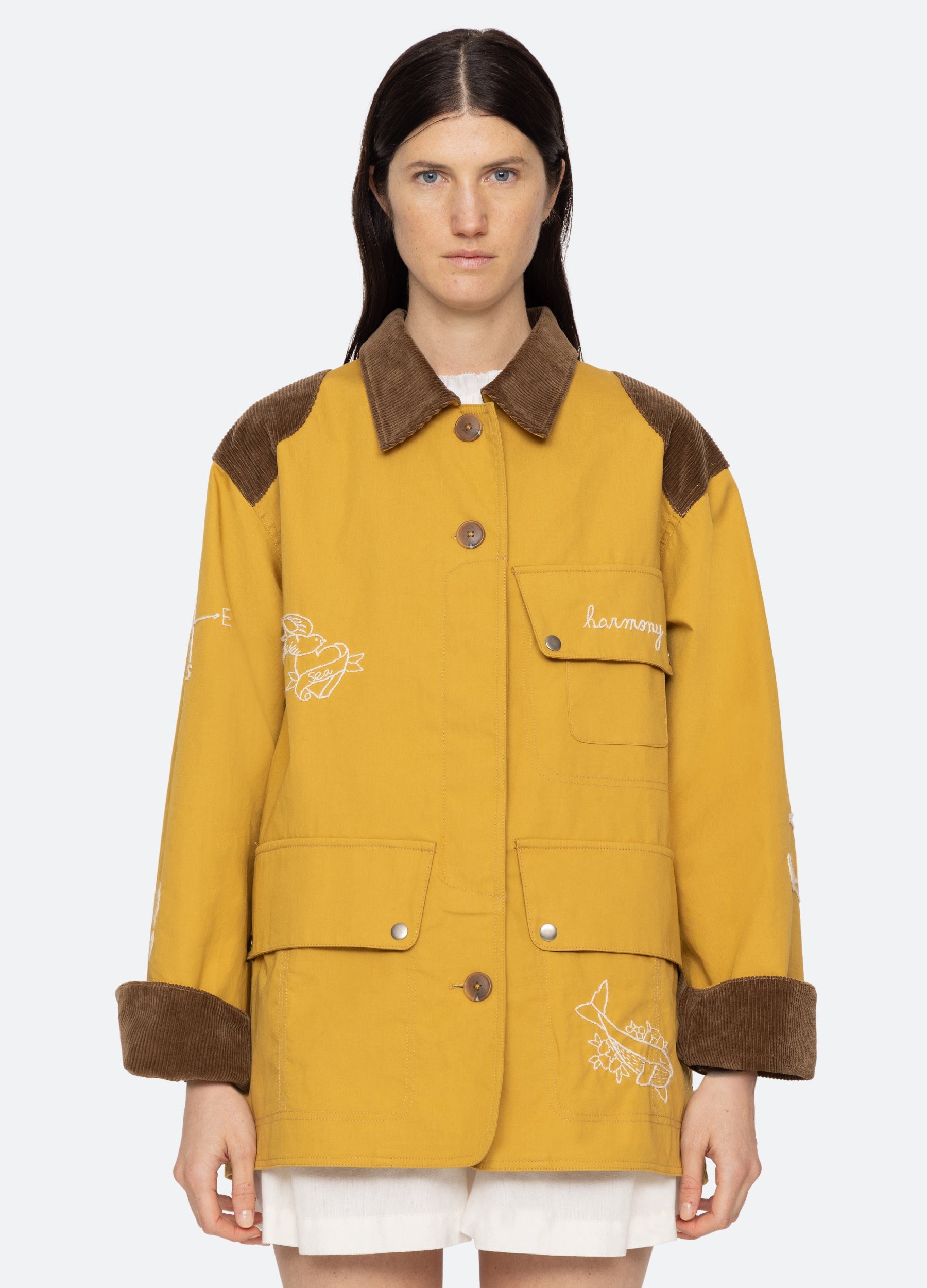 Clyde Barn Jacket Yellow