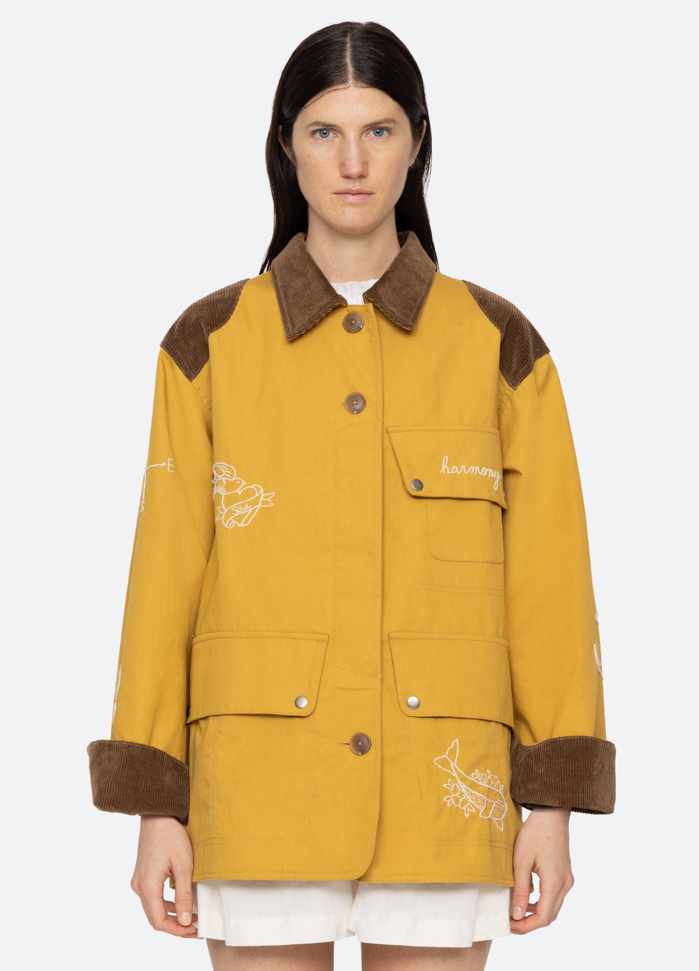 Clyde Barn Jacket Yellow
