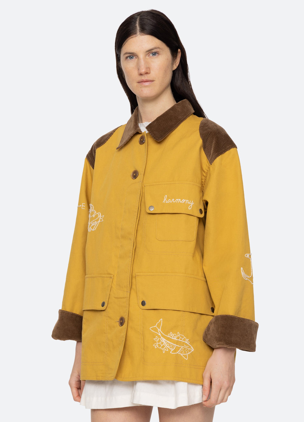 Clyde Barn Jacket Yellow