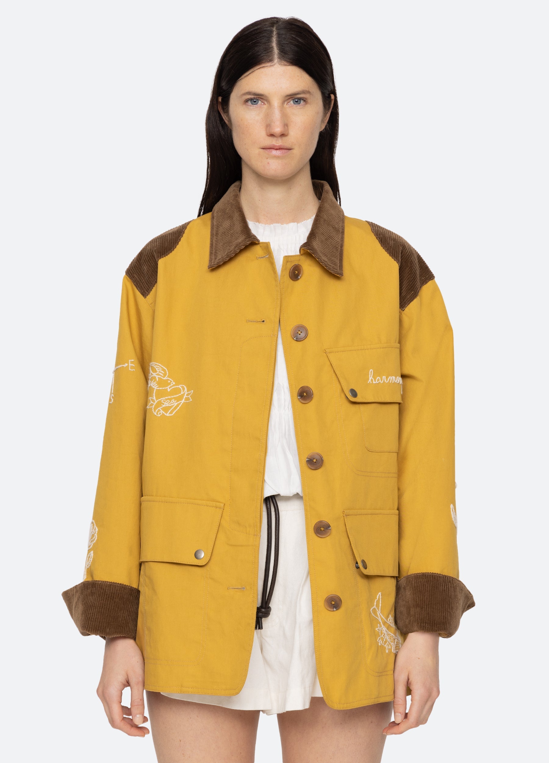Clyde Barn Jacket Yellow