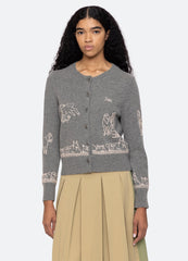 Edin Cardigan Grey