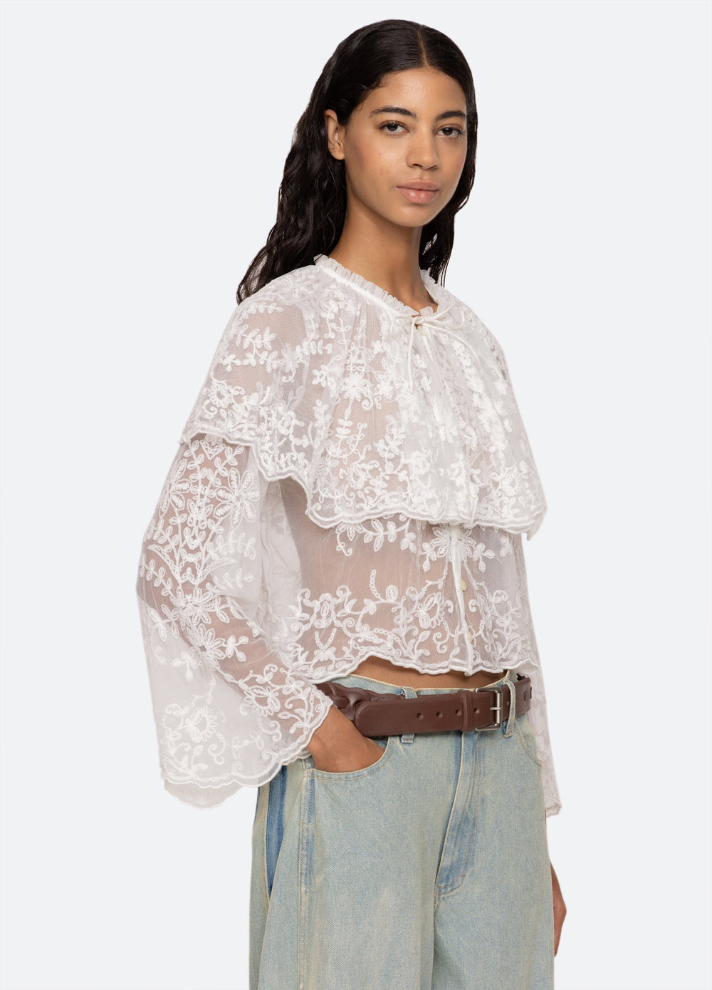Marja Blouse Pearl