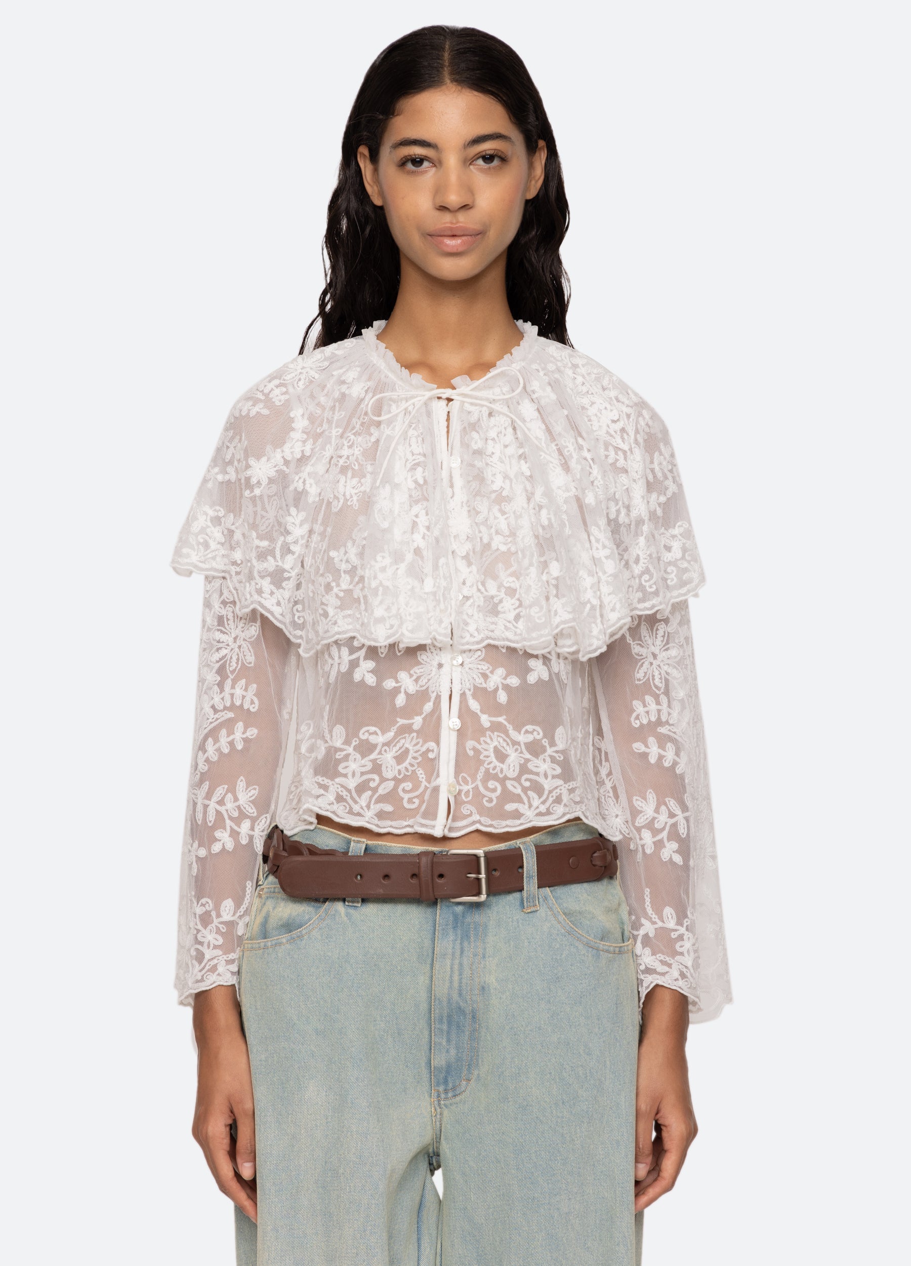 Marja Blouse Pearl