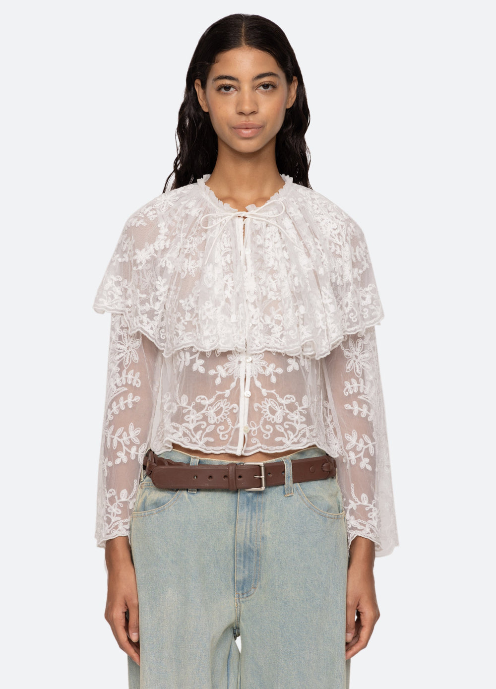 Marja Blouse Pearl
