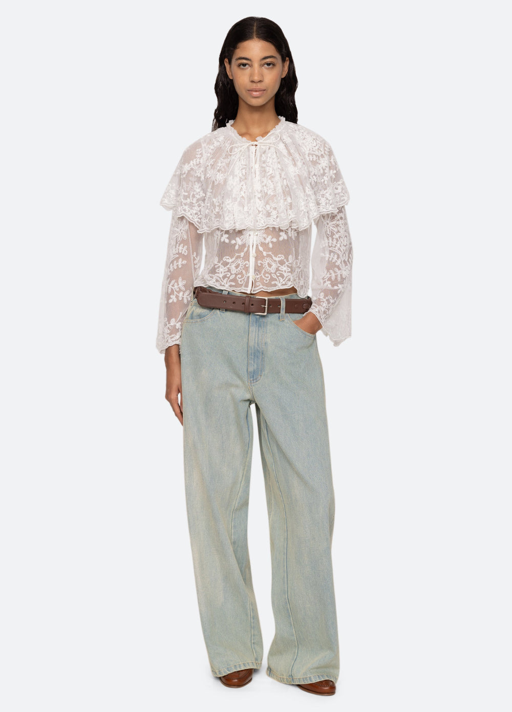 Marja Blouse Pearl