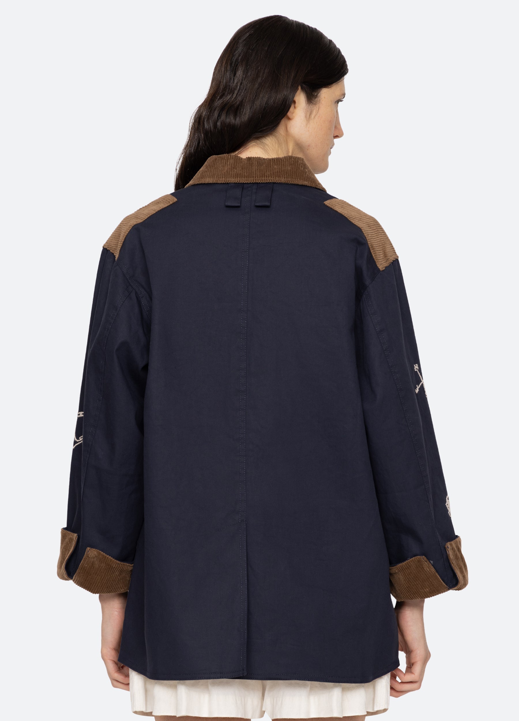 Clyde Barn Jacket Navy