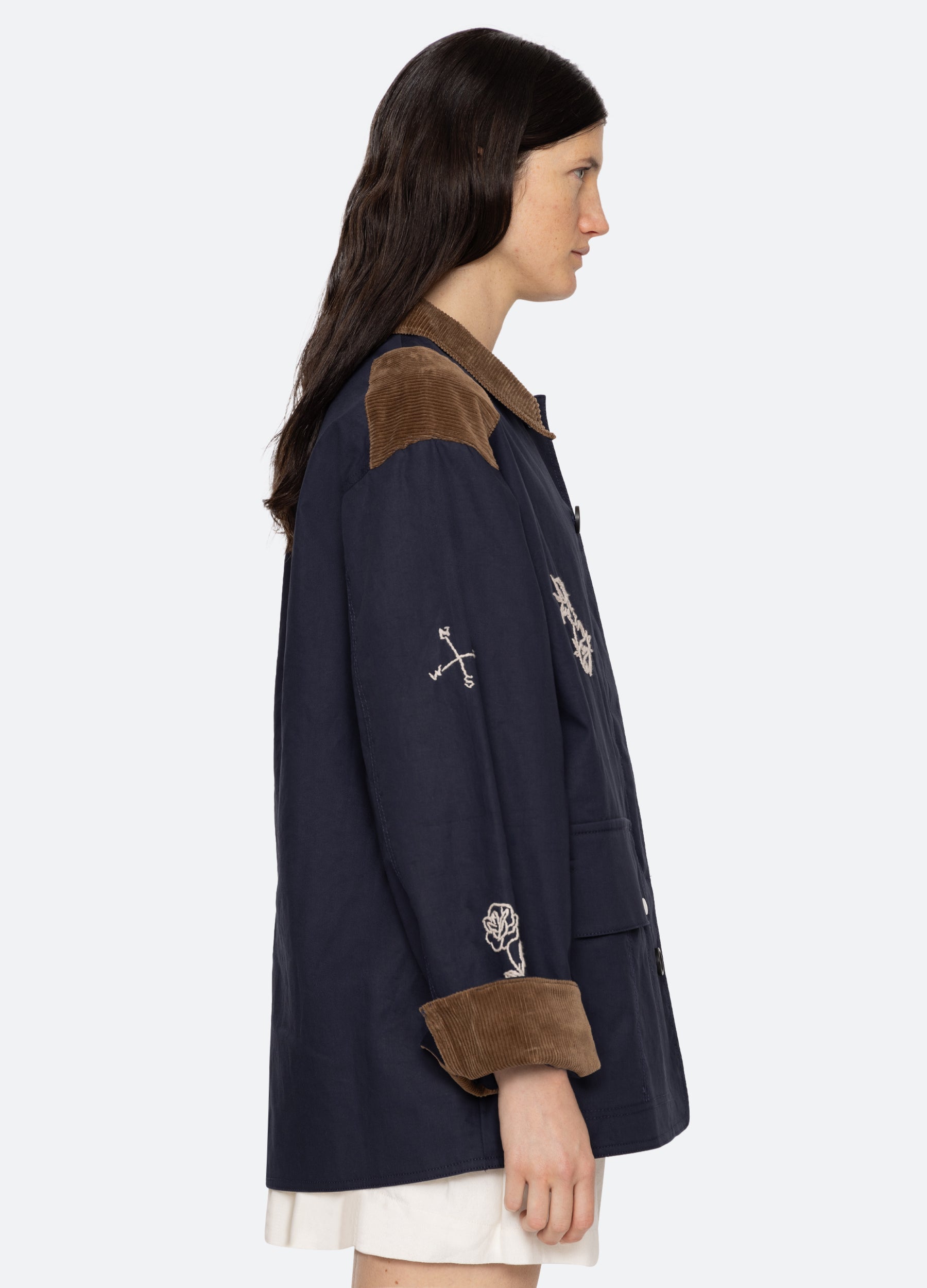 Clyde Barn Jacket Navy