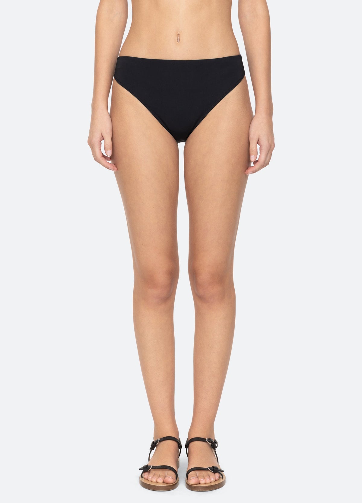 Florian Bikini Bottom Black