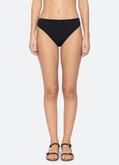 Florian Bikini Bottom Black