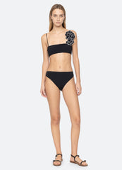 Florian Bikini Bottom Black