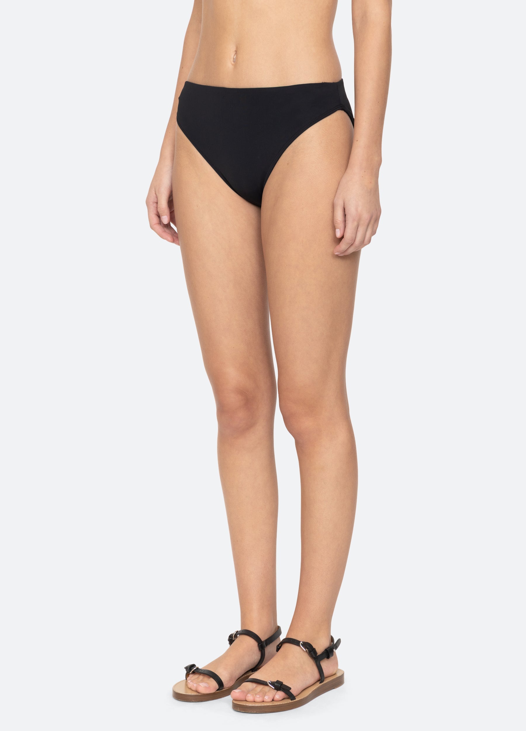 Florian Bikini Bottom Black