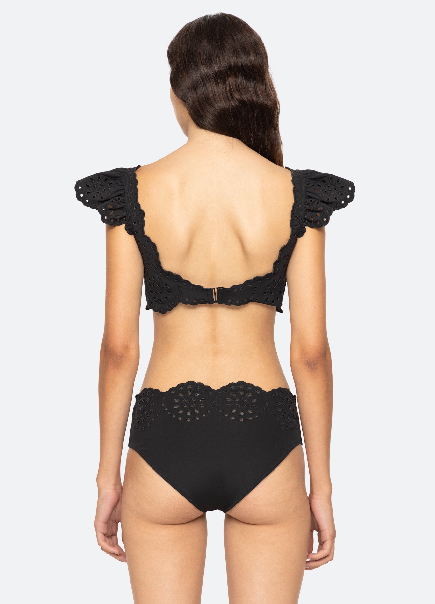 Mae Bikini Top Black|Green|White